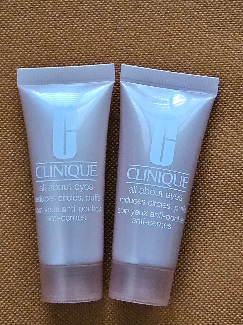 Clinique All About Eyes Eye Cream 2 Tubes 0.5 oz 15ml Each New